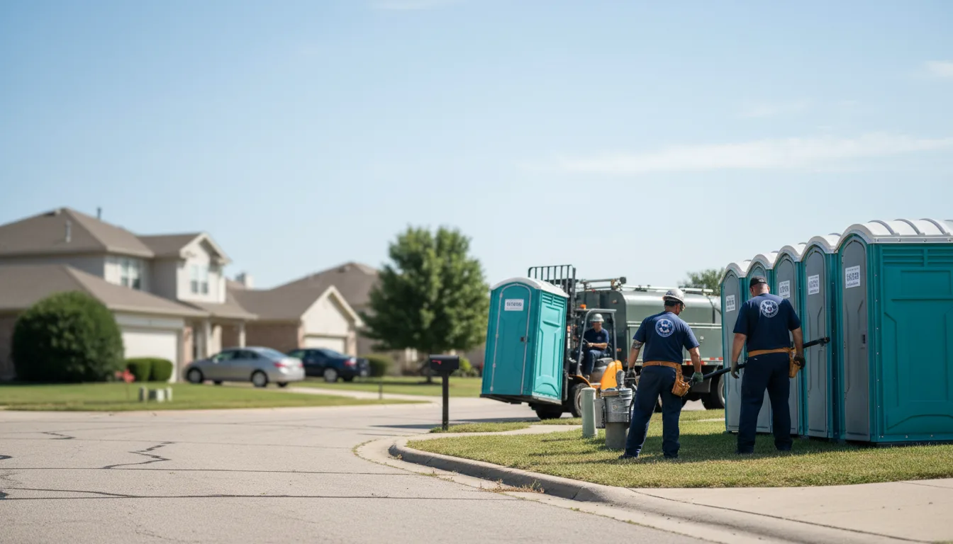 Porta Potty Rental in Crowder, OK near me